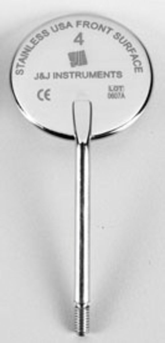 House Brand IN07-200 Dental Mirror Heads Cone Socket Front Surface #4 12/Pk House Brand IN07-200 Dental Mirror Heads Cone Socket Front Surface #4 12/Pk